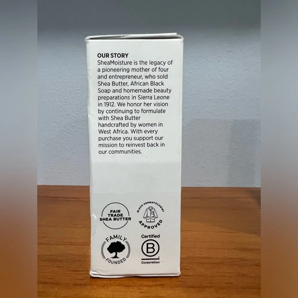 SHEA MOISTURE Calm Clearing African Black & Daily Hydration Coconut Oil Bar Soap